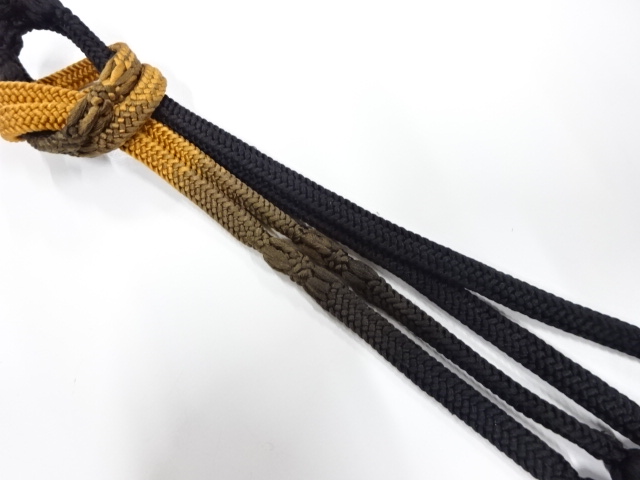 正絹　手組帯締め